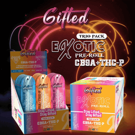 CB9A + THC-9 TRIO PACK - 30CT 1GRM PRE ROLLS