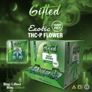 EXOTIC THC-P FLOWER MAUI WOWIE - 1 G - 28 CT